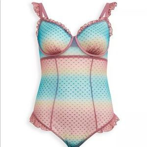 Torrid body suite Heart Ombre BNWT size 3